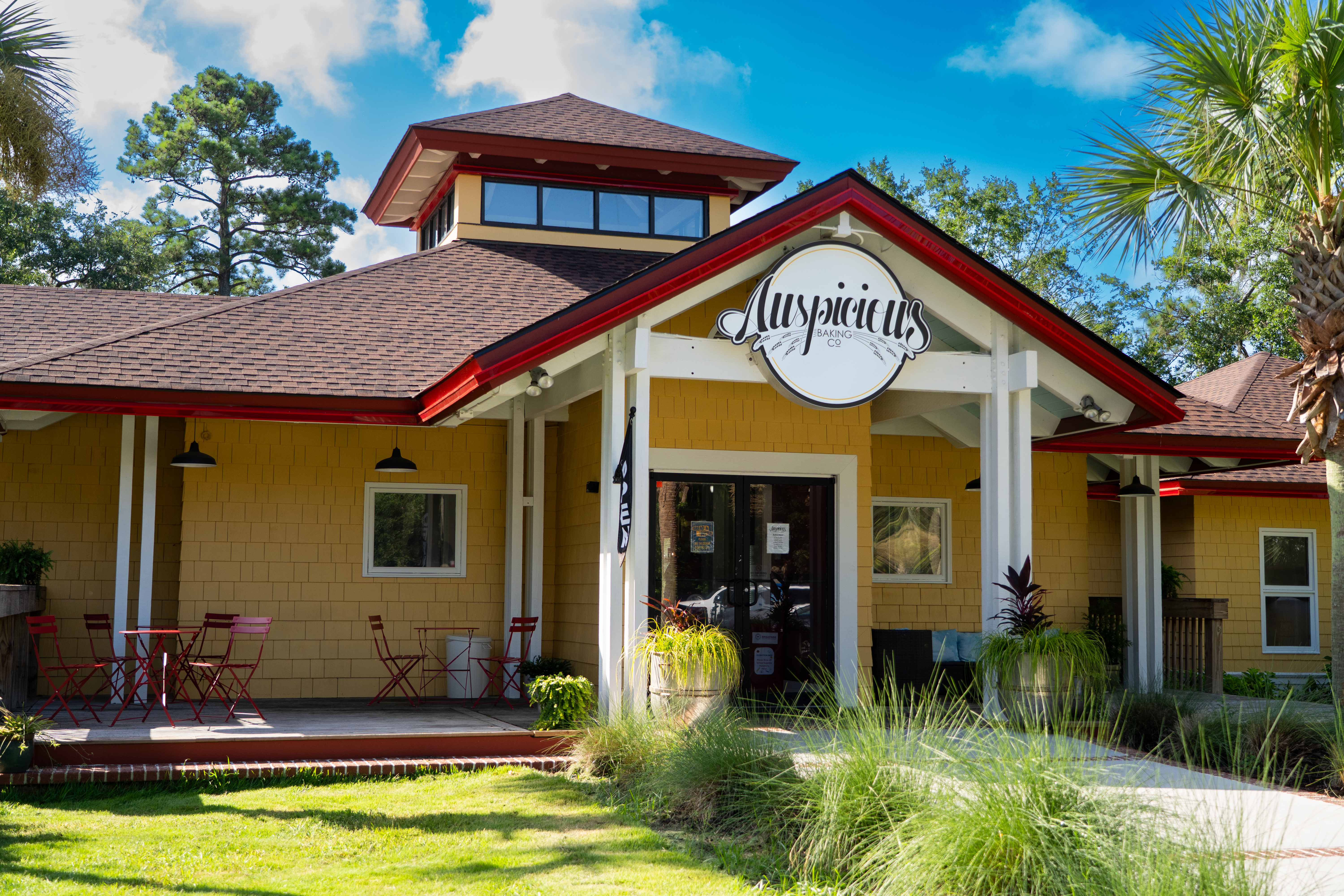 Exterior Look At Auspicious Bakery From Different Angle